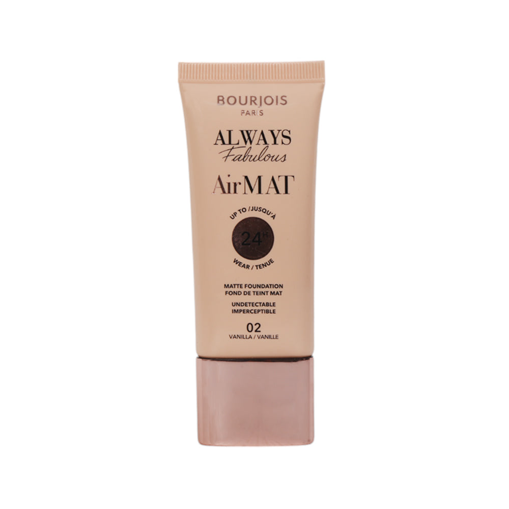 BJS ALWAYS FABULOUS AIR MAT FAOUNDATION VANILLA 02 30ML | Best Price in Pakistan original skincare product Pakistan