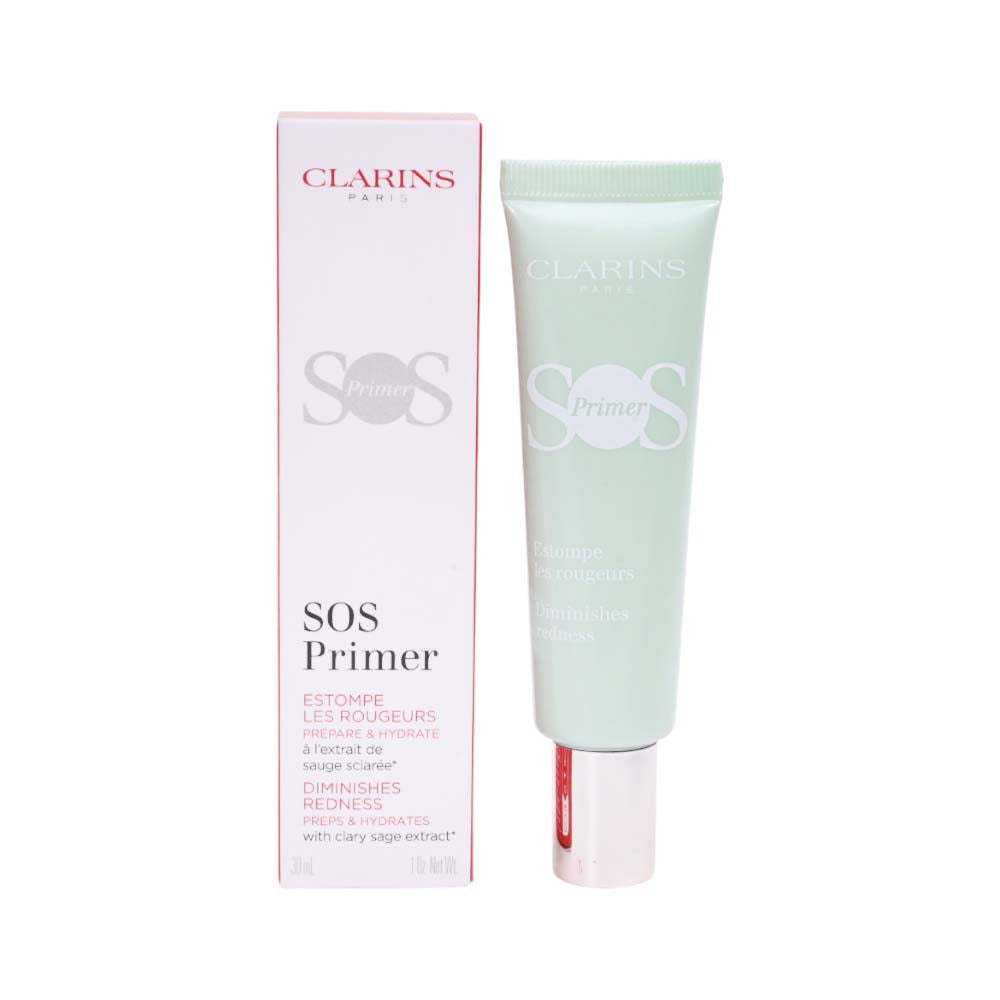 CLARINS FOUNDATION SOS PRIMER GREEN 30ML | Best Price in Pakistan original skincare product Pakistan