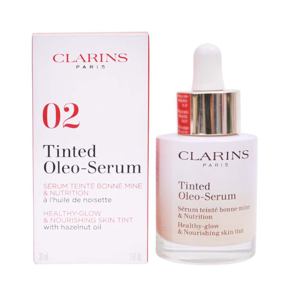 CLARINS FOUNDATION TINT OLEOSERUM 02 30ML | Best Price in Pakistan original skincare product Pakistan Main image