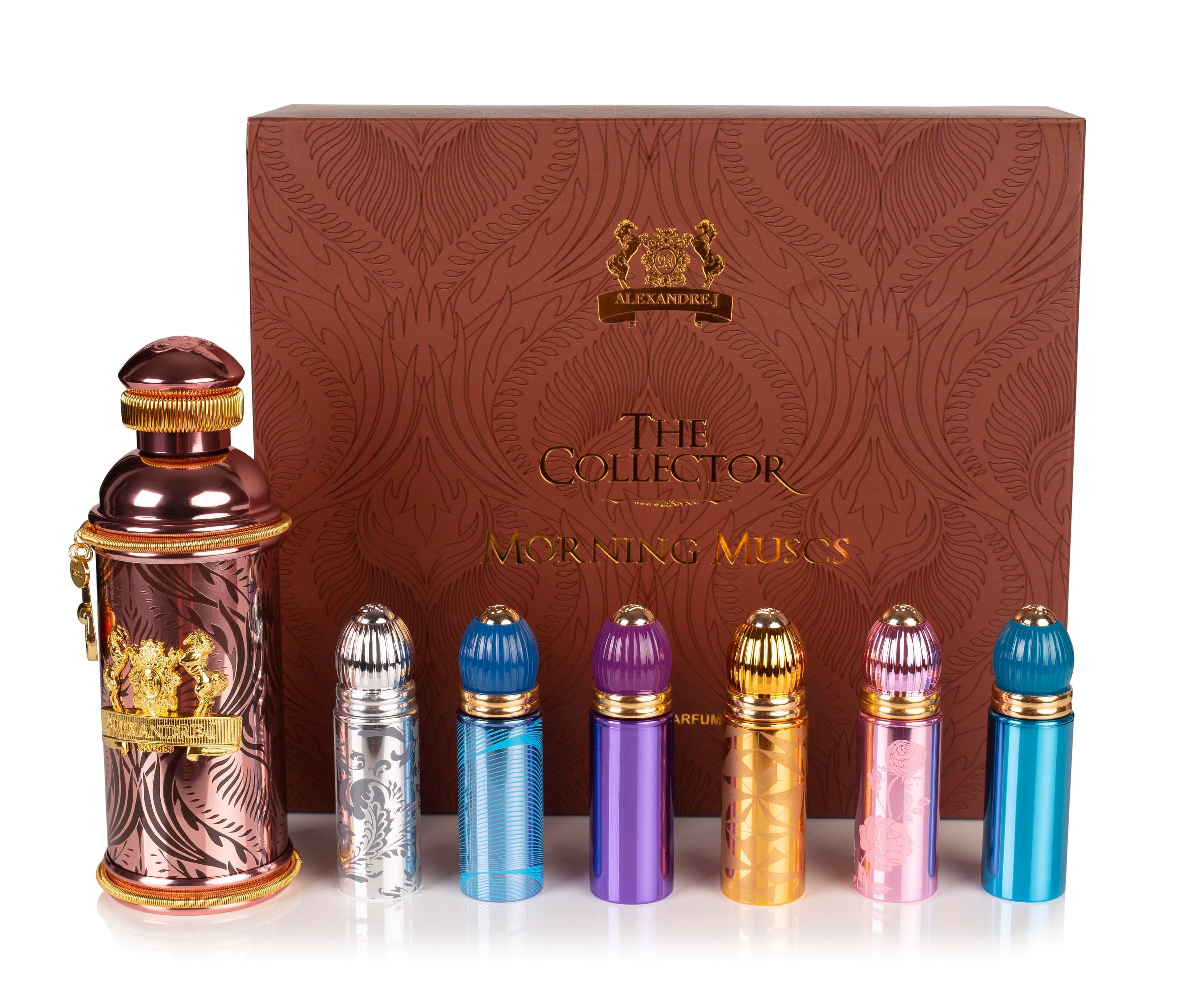 Alexandre.J The Collector Morning Muscs EDP100Ml + 6X8Ml UniSex Giftset | Best Price in Pakistan original skincare product Pakistan