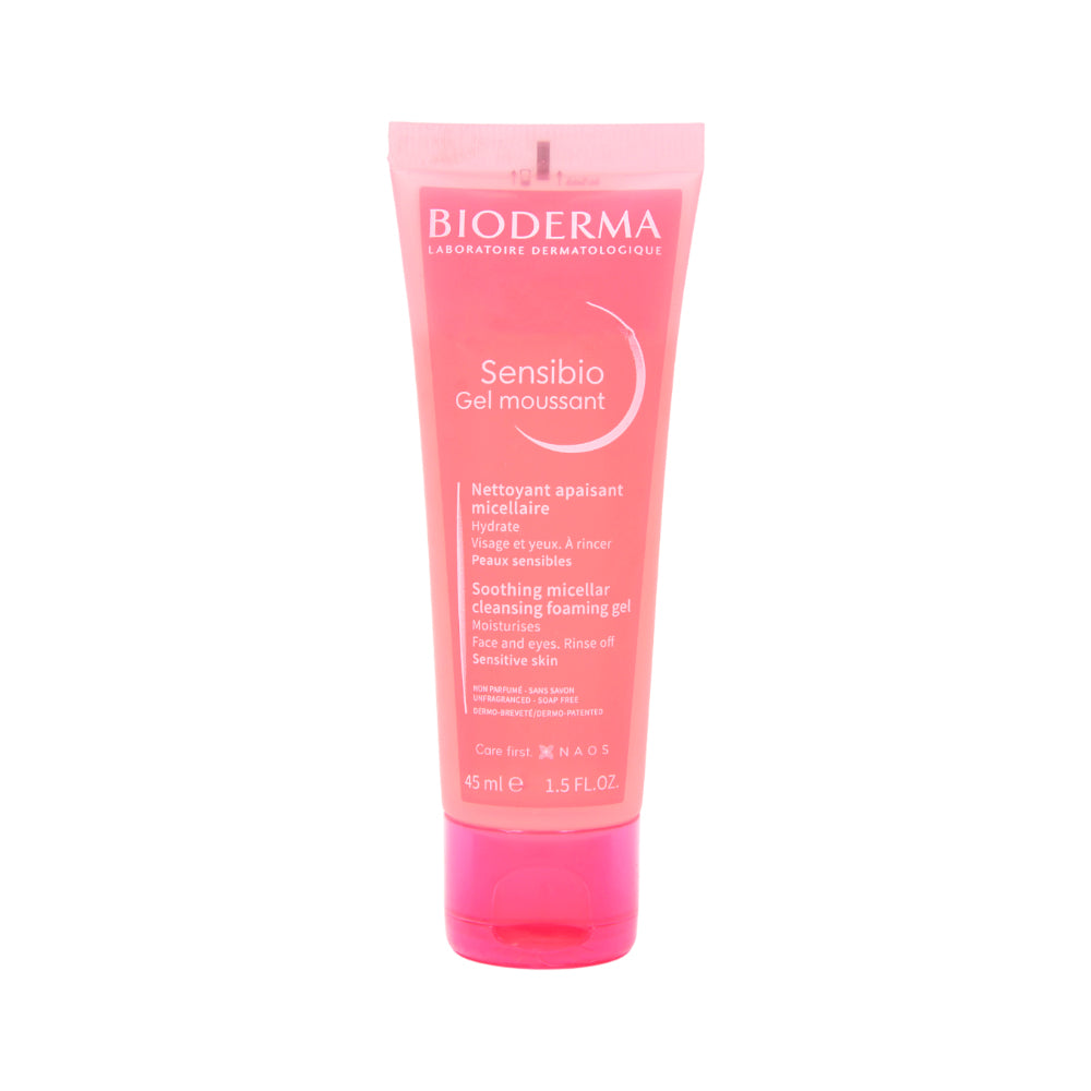 BIODERMA GEL MOUSSANT 45 ML | Best Price in Pakistan original skincare product Pakistan مرکزی تصویر