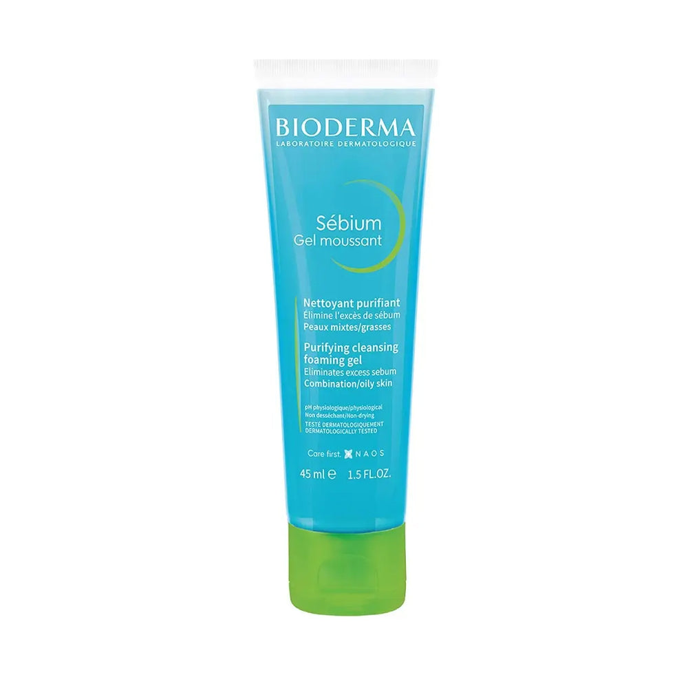 BIODERMA PURIFYING CLEANSING FOAMING GEL WASH 45ML | Best Price in Pakistan original skincare product Pakistan Main image