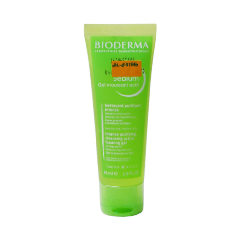 BIODERMA GEL MOUSSANT ACTIF 45 ML | Best Price in Pakistan original skincare product Pakistan