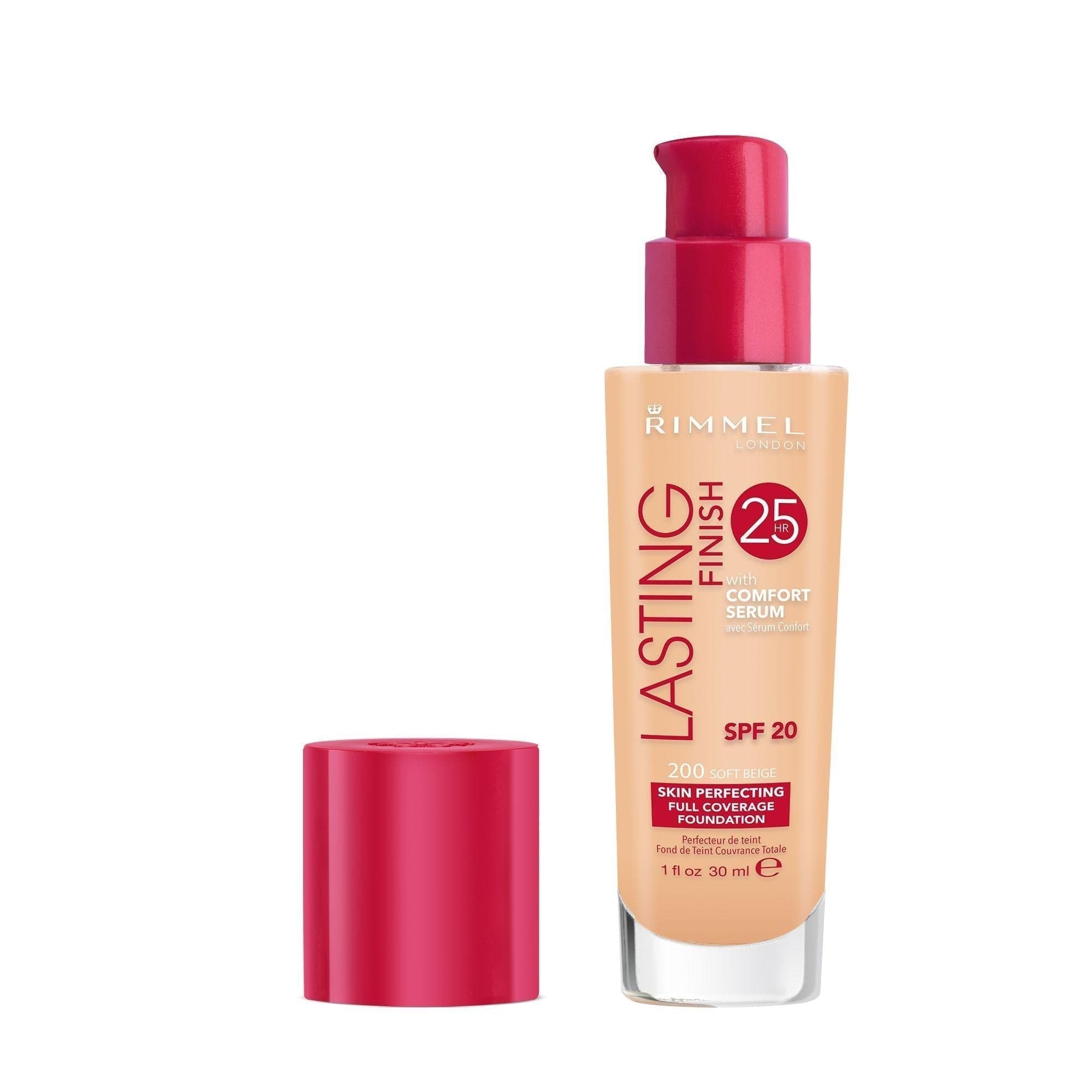 Rimmel Lasting Finish 25 Hour Foundation | Soft Beige 30ml | Best Price in Pakistan original skincare product Pakistan