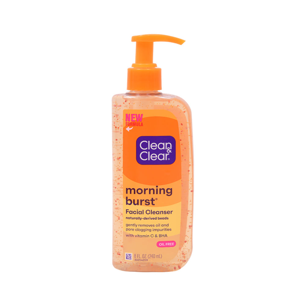 CLEAN & CLEAR MORNING BURST FACIAL CLEANSER 240 ML | Best Price in Pakistan original skincare product Pakistan مرکزی تصویر