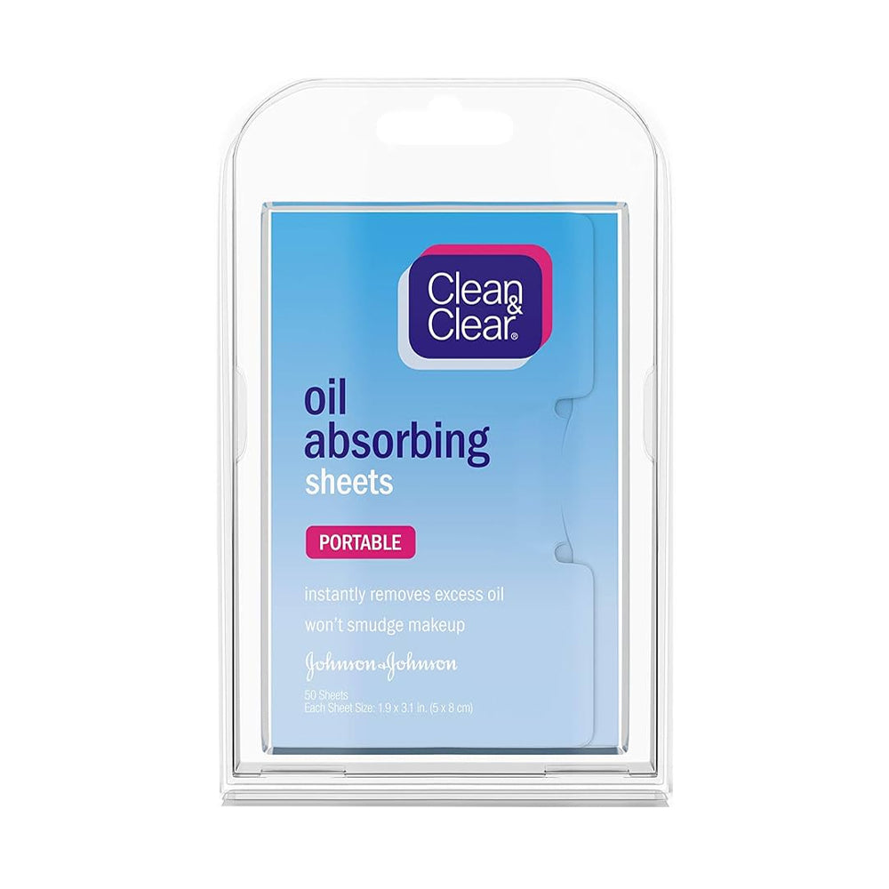 CLEAN & CLEAR PORTABLE OIL OBSORBING SHEETS | Best Price in Pakistan original skincare product Pakistan