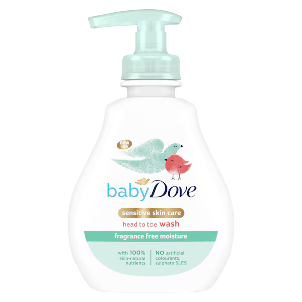Dove Baby Head To Toe Wash Sensitive Moisture 591Ml | Best Price in Pakistan original skincare product Pakistan