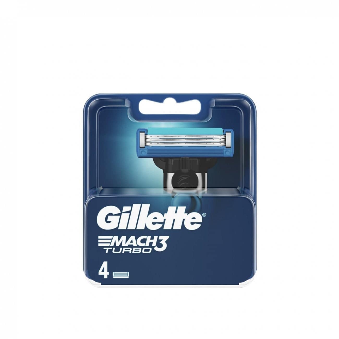 Gillette Mach 3 Turbo Blade 4'S | Best Price in Pakistan original skincare product Pakistan