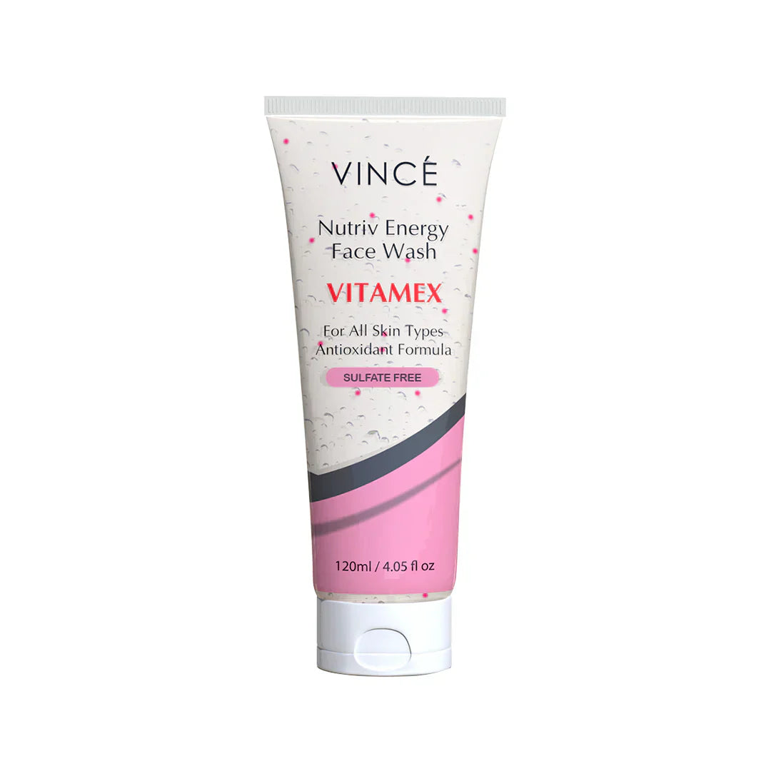 Vince | Nutrive Energy Face Wash | 120Ml | Best Price in Pakistan original skincare product Pakistan Main image