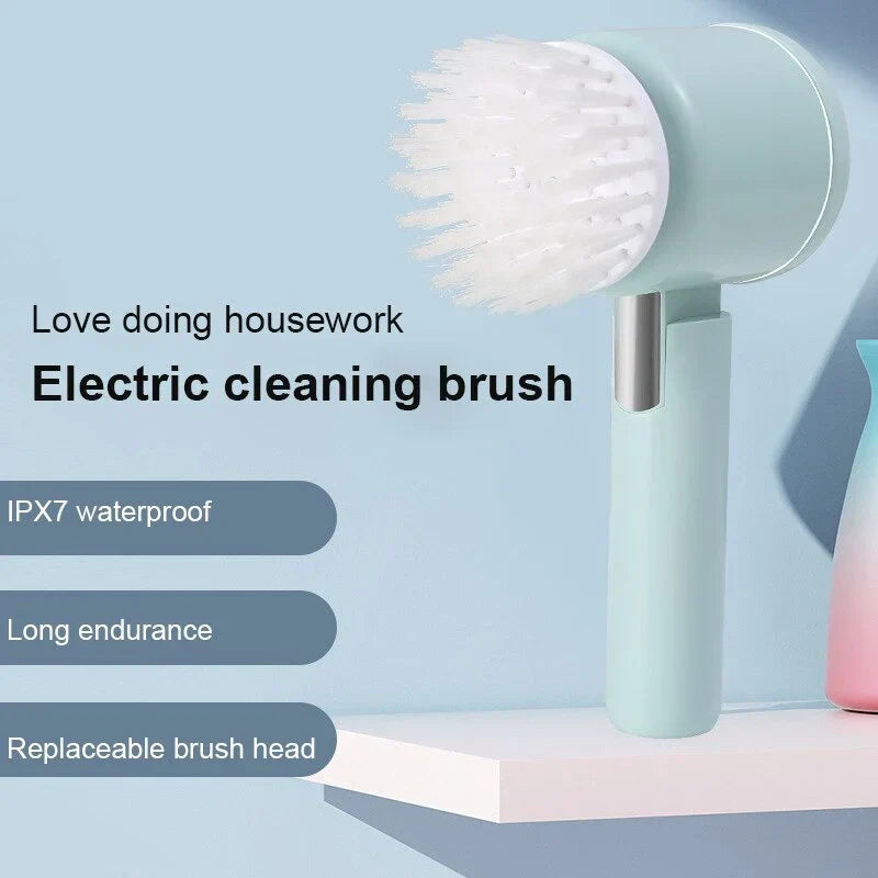 Electric Cleaning Scrub Brush | Best Price in Pakistan original skincare product Pakistan مرکزی تصویر