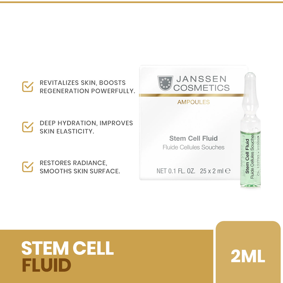 Janssen | Stem Cell Fluid 2ml | Best Price in Pakistan original skincare product Pakistan Main image