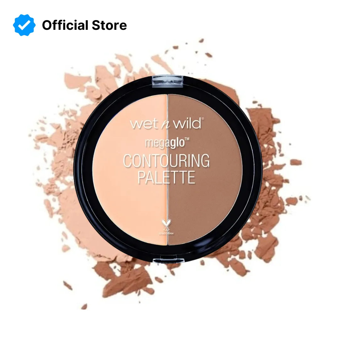 Wet n Wild Megaglo Contouringing Palette | Dulce De Leche | Best Price in Pakistan original skincare product Pakistan مرکزی تصویر