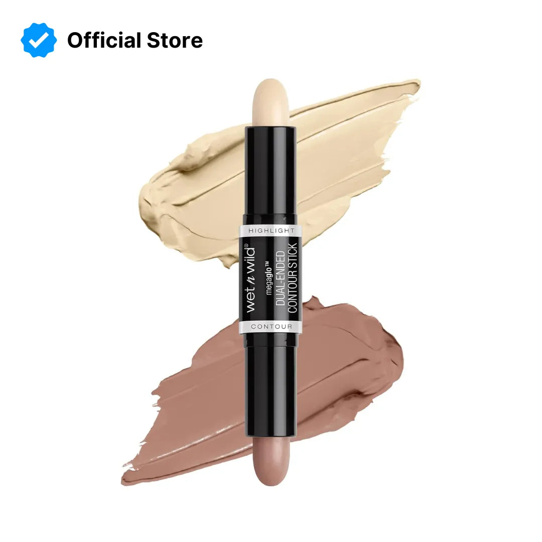Wet n Wild Megaglo Dual Ended Contour Stick | Light/Medium | Best Price in Pakistan original skincare product Pakistan مرکزی تصویر