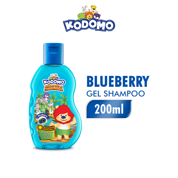 Kodomo | Shampoo & Conditioner Blueberry | 200Ml | Best Price in Pakistan original skincare product Pakistan