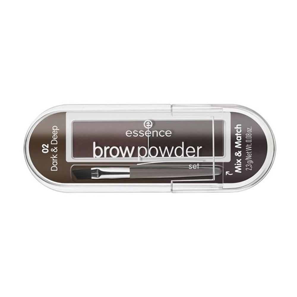 Essence | Brow Powder Set 02 | Best Price in Pakistan original skincare product Pakistan مرکزی تصویر