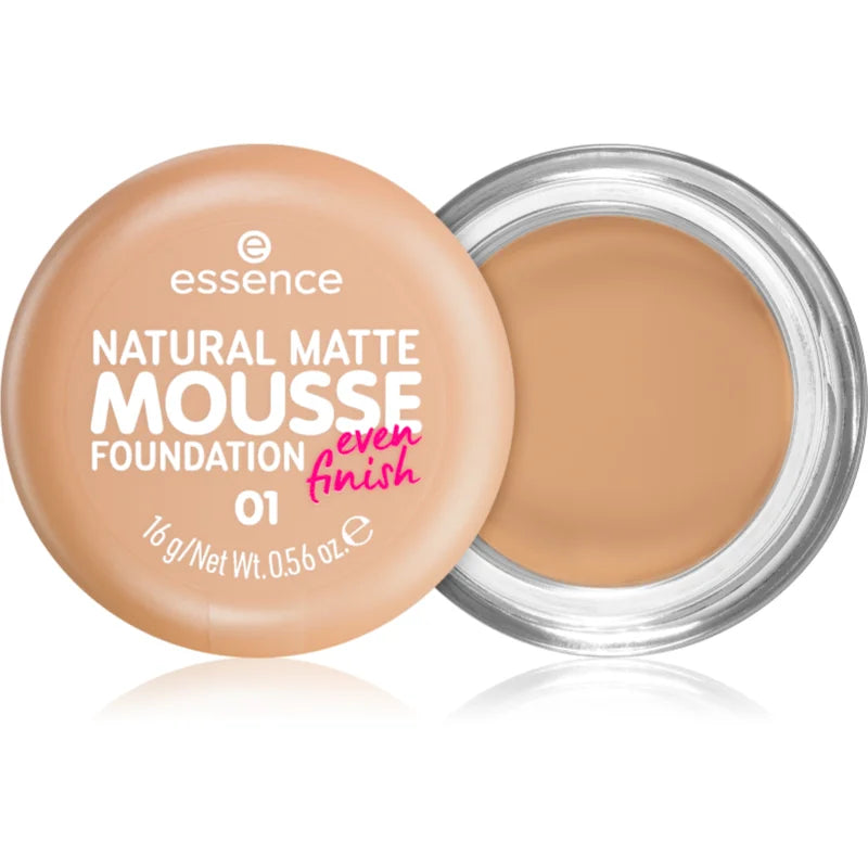 Essence |  Natural Matte Mousse Foundation 01 | Best Price in Pakistan original skincare product Pakistan Main image