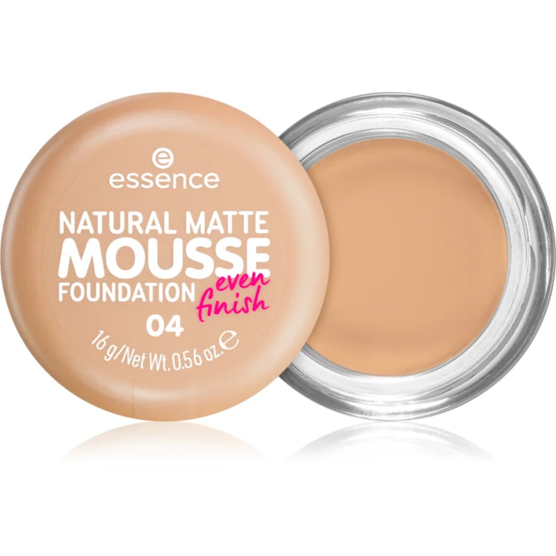 Essence |  Natural Matte Mousse Foundation 04 | Best Price in Pakistan original skincare product Pakistan