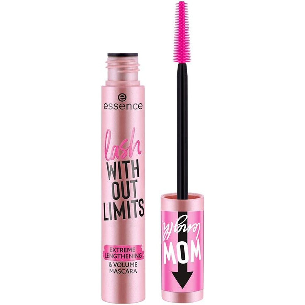 Essence | Mascara Without Limits Extreme Lengthening & Volume Mascara | 01 Black | Best Price in Pakistan original skincare product Pakistan مرکزی تصویر