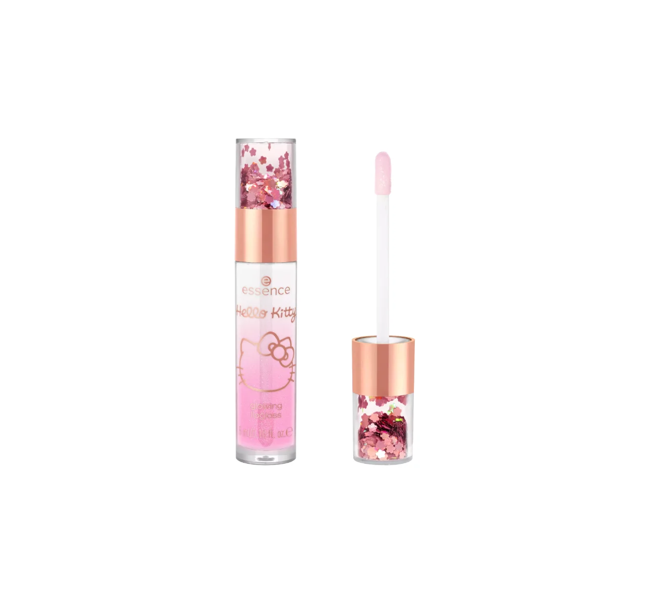 Essence Hello Kitty Glowing Lipgloss 01 | Best Price in Pakistan original skincare product Pakistan
