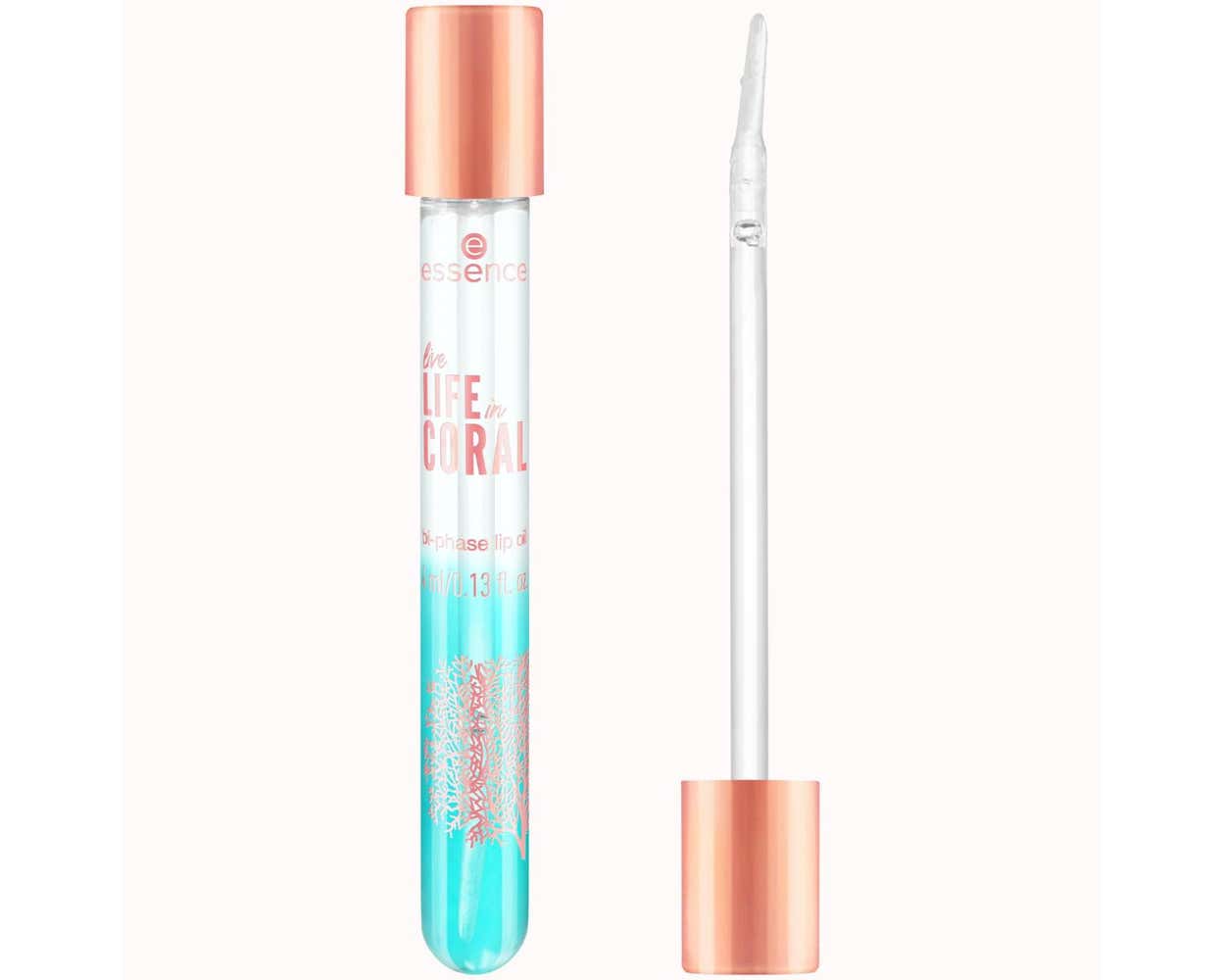 Essence | Life In Coral Bi-Phase Lip Oil 01 | Best Price in Pakistan original skincare product Pakistan مرکزی تصویر