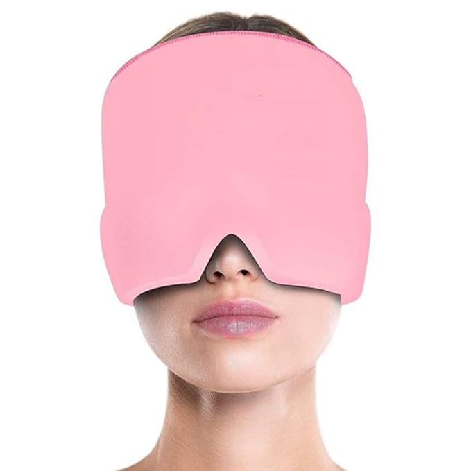 Migraine and Headache Relief Cap | Ice Wrap for Tension, Sinus & Stress Relief | Reusable Cold Therapy Gel Hat for Migraine Pain & Puffy Eyes | Best Price in Pakistan original skincare product Pakistan