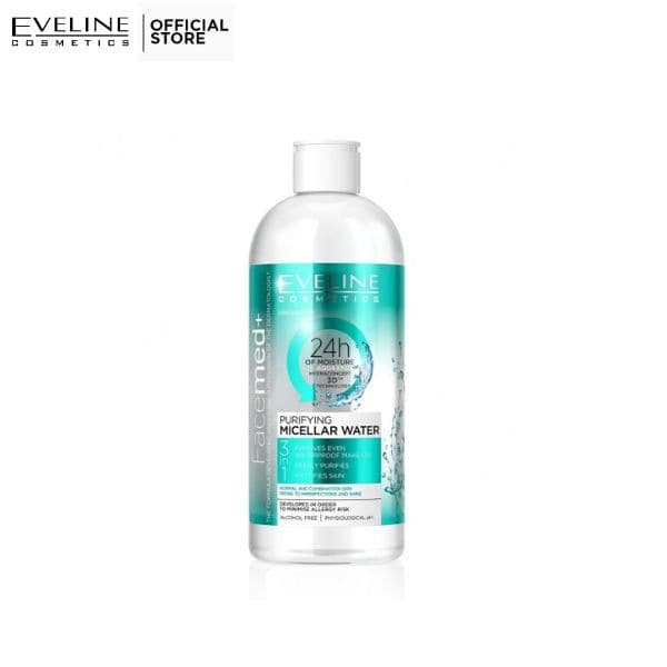 Eveline Facemed+Purifying Miceller Water | 400ml | Best Price in Pakistan original skincare product Pakistan Main image