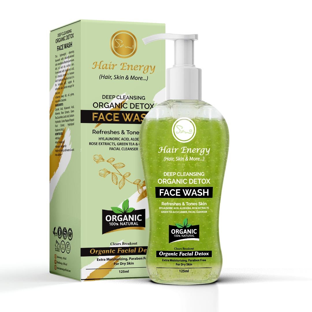 Hair Energy Face Wash Organic Detox | Best Price in Pakistan original skincare product Pakistan Main image
