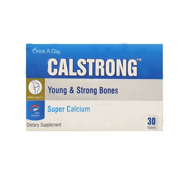 Once A Day Calstrong | 30 Tablets | Best Price in Pakistan original skincare product Pakistan Main image