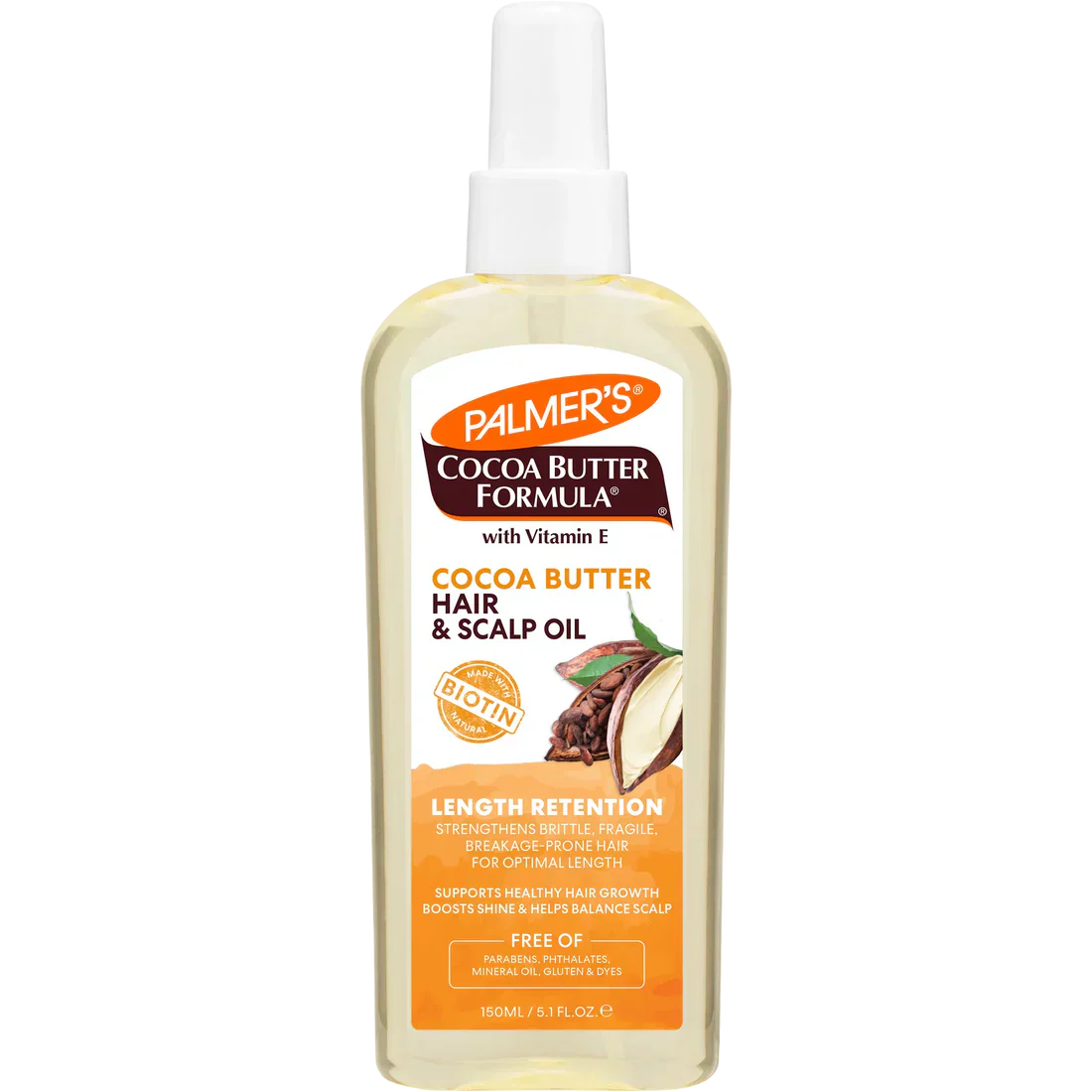 Palmer's | Cocoa Butter Hair & Scalp Oil | 150Ml | Best Price in Pakistan original skincare product Pakistan مرکزی تصویر