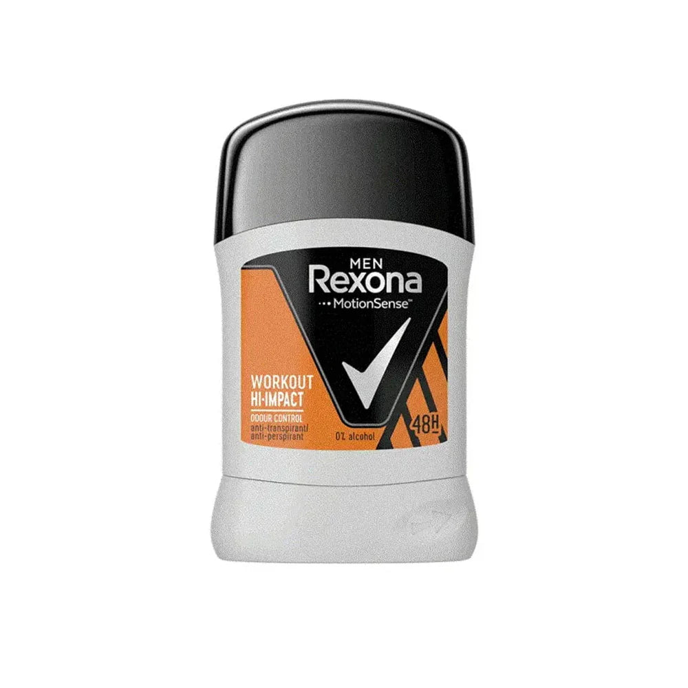 Rexona | Deodorant Stick Men Workout Hi Impact 40G | Best Price in Pakistan original skincare product Pakistan مرکزی تصویر