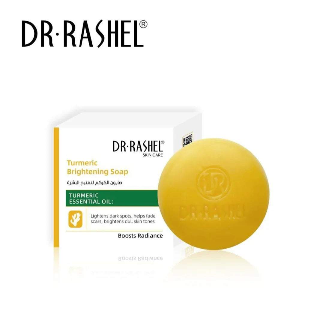 Dr Rashel | Turmeric Brightening Soap 100g | Best Price in Pakistan original skincare product Pakistan Main image