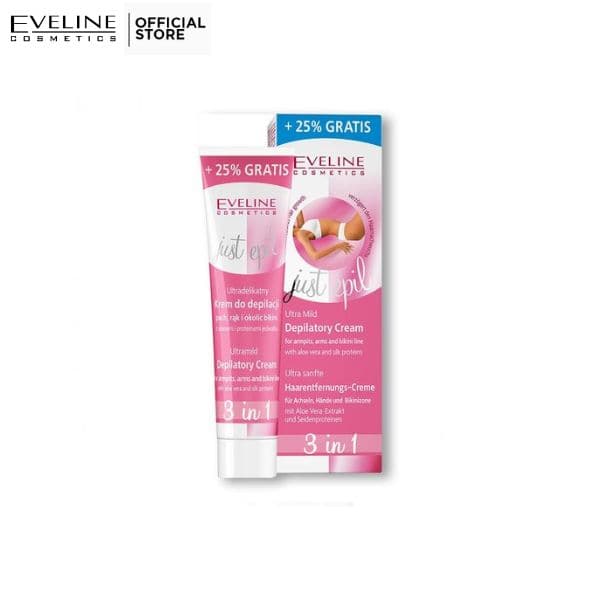 Eveline Hair Removing Cream For Armpits,Arms & Bikini Lines- 125ml | Best Price in Pakistan original skincare product Pakistan مرکزی تصویر