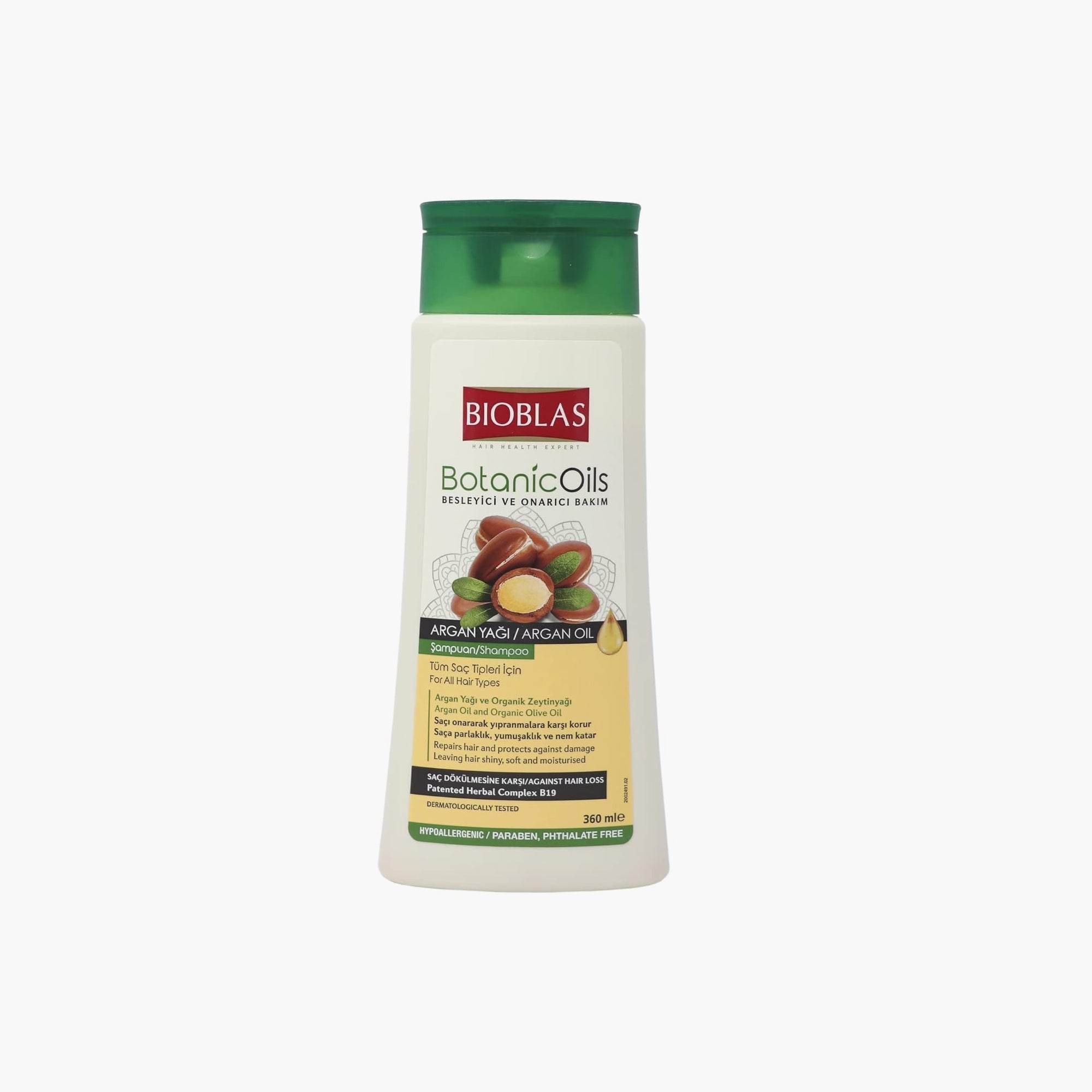 Bioblas Botanic Oils Argan Oil Shampoo 360Ml | Best Price in Pakistan original skincare product Pakistan Main image