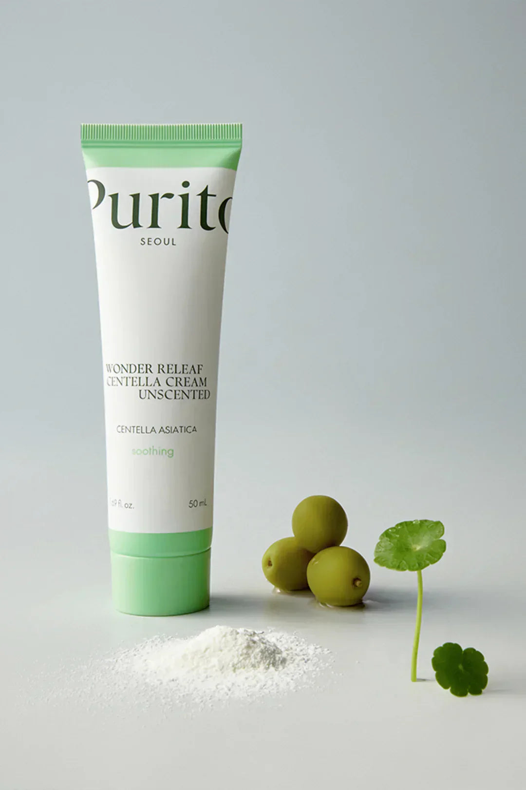 Purito | Seoul Wonder Releaf Centella Cream | 50ml | Best Price in Pakistan original skincare product Pakistan مرکزی تصویر