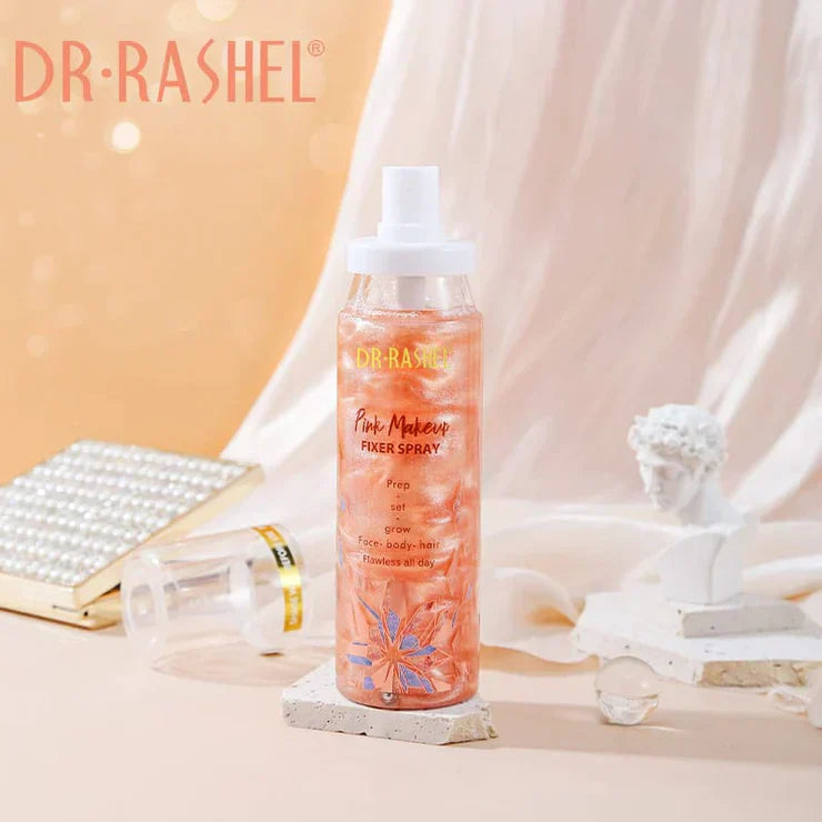 Dr Rashel Pink Makeup Fixer Spray 100Ml | Best Price in Pakistan original skincare product Pakistan