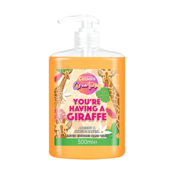 Cussons Creations Hand Wash Having A Giraffe 500Ml | Best Price in Pakistan original skincare product Pakistan