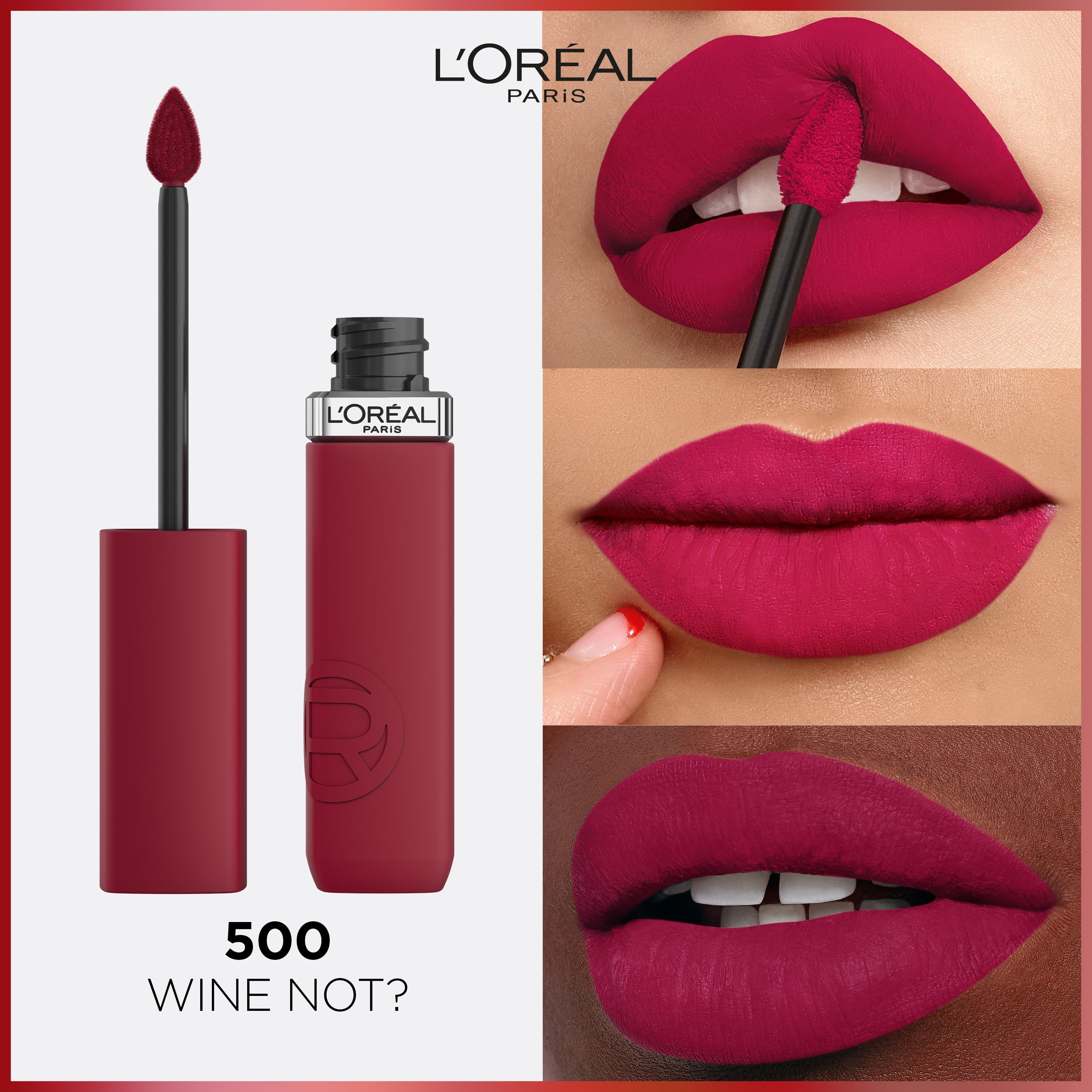 L'Oreal Paris Infallible Matte Resistance 500 Wine Not | Best Price in Pakistan original skincare product Pakistan