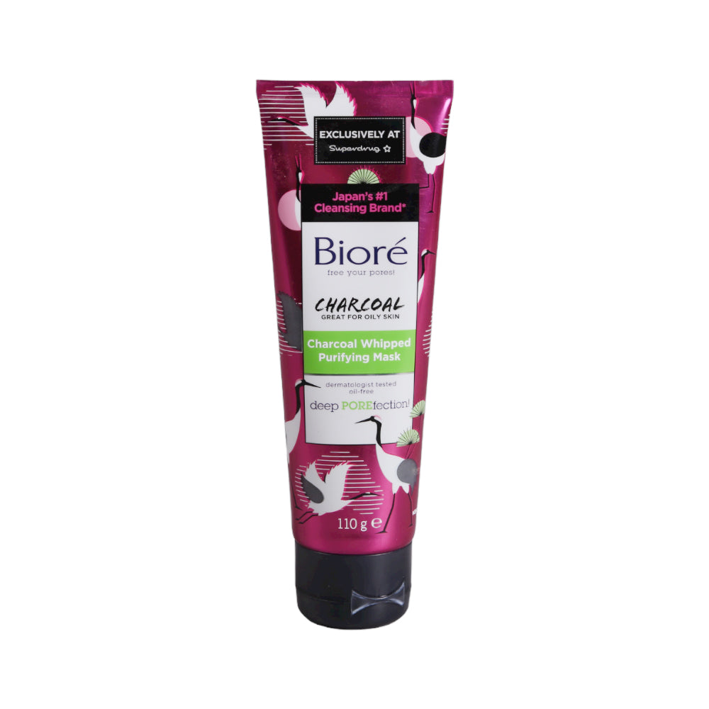 BIORE CHARCOAL WHIPPED PURIFYING MASK 110G | Best Price in Pakistan original skincare product Pakistan