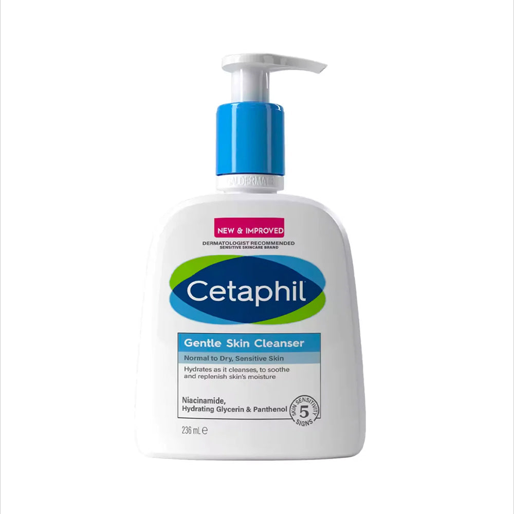 CETAPHIL GENTLE SKIN CLEANSER NORMAL TO DRY 236 ML | Best Price in Pakistan original skincare product Pakistan