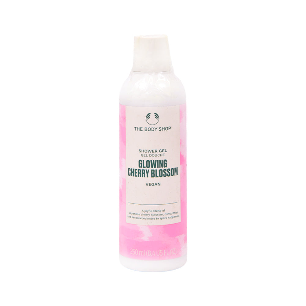 THE BODY SHOP GLOWING CHERRY BLOSSOM SHOWER GEL 250ML | Best Price in Pakistan original skincare product Pakistan