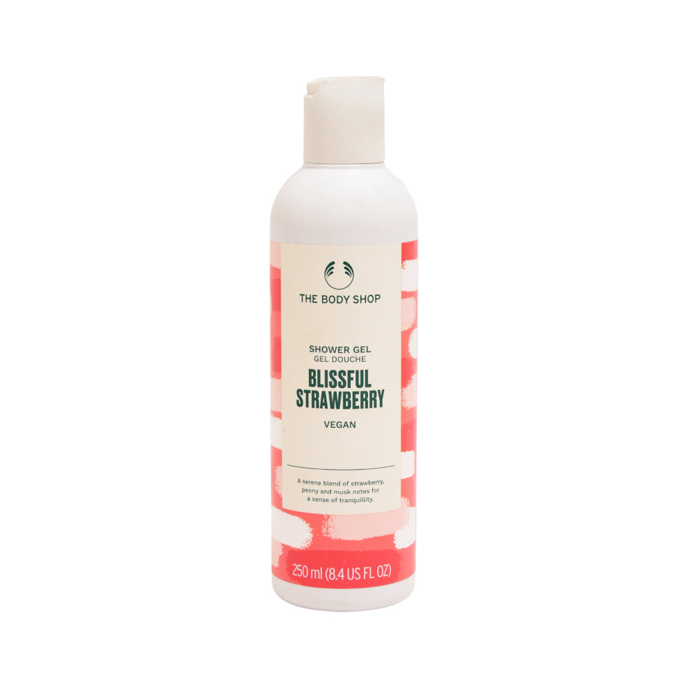 THE BODY SHOP BISSFULL STRAWBERRY SHOWER GEL | Best Price in Pakistan original skincare product Pakistan مرکزی تصویر