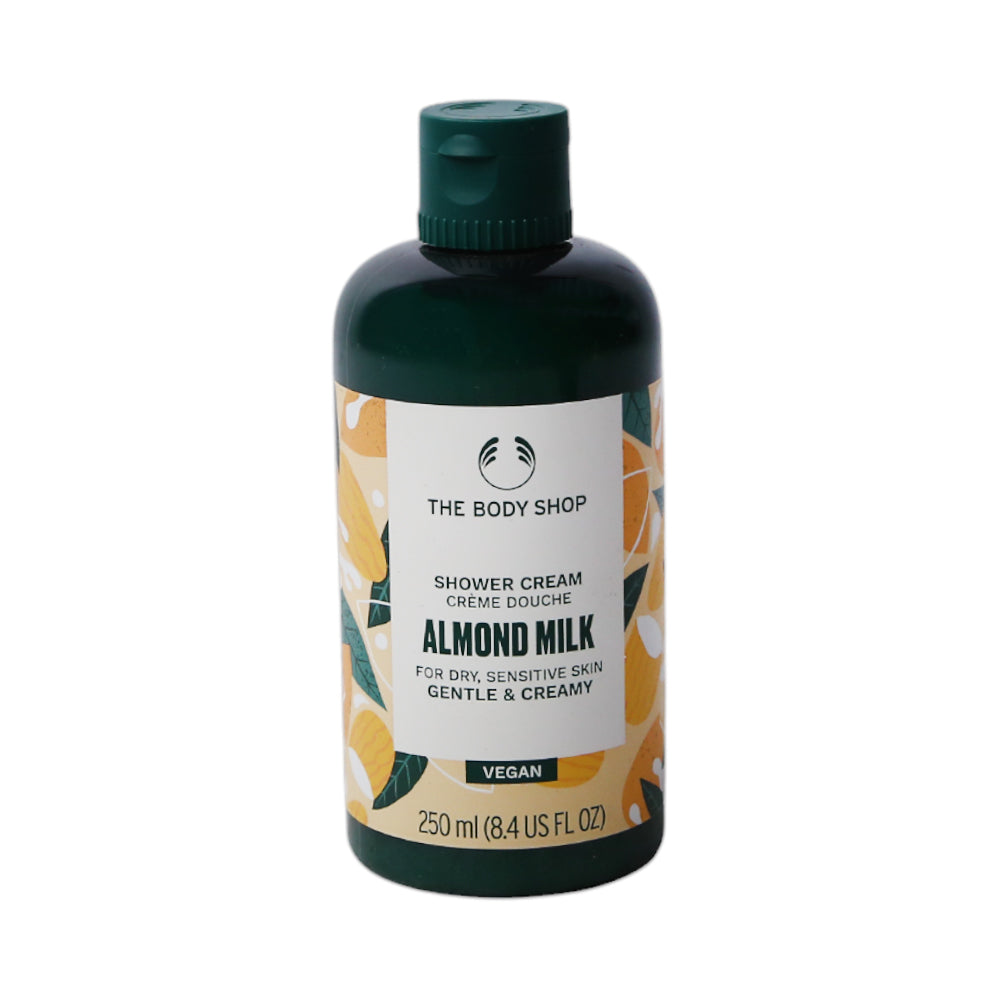 THE BODY SHOP ALMOND & MIK SHOWER GEL 250ML | Best Price in Pakistan original skincare product Pakistan مرکزی تصویر