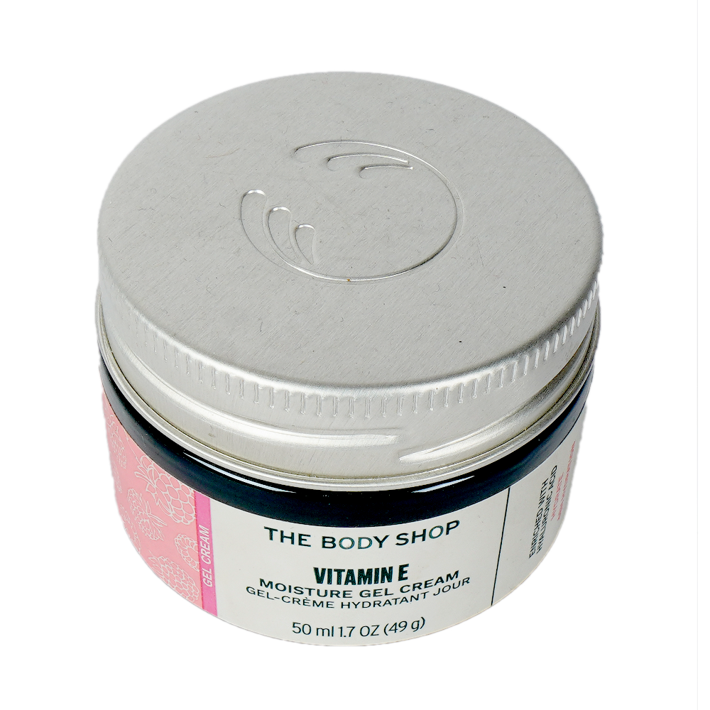 THE BODYSHOP VITAMIN E GEL IN MOISTURE NEW PACK GLASS VITAMI | Best Price in Pakistan original skincare product Pakistan مرکزی تصویر