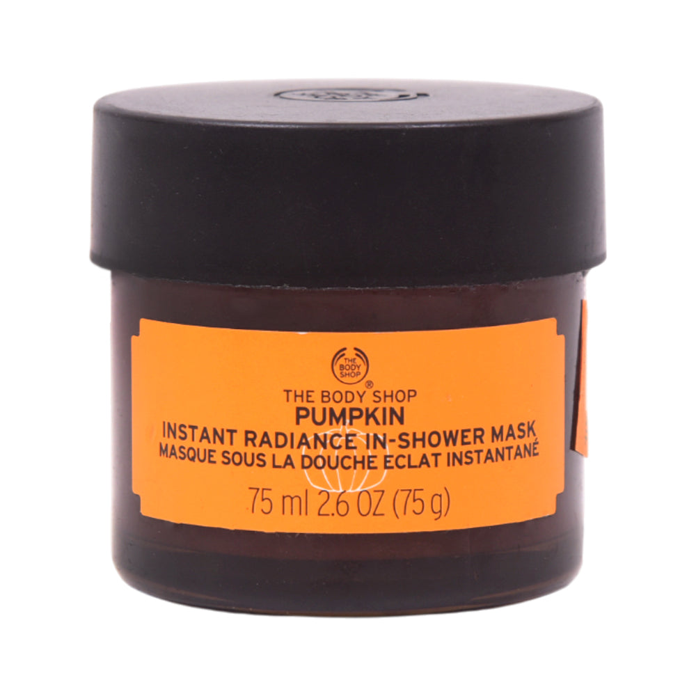 THE BODY SHOP PUMKIN INSTANT RADIANCE SHOWER MASK 75ML | Best Price in Pakistan original skincare product Pakistan مرکزی تصویر