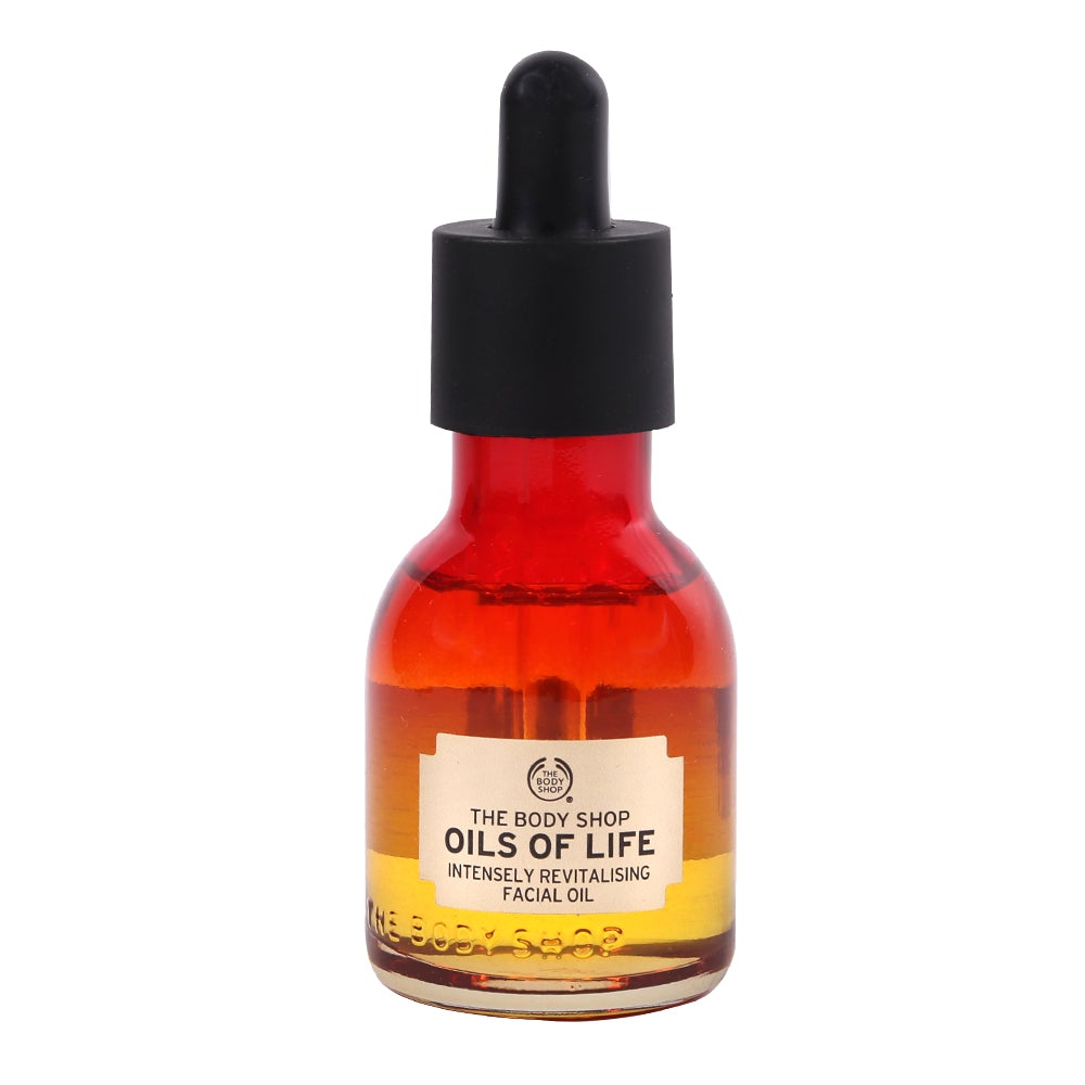 THE BODY SHOP OILS OF LIFE INTENSELY REVITALISING FACE OIL 3 | Best Price in Pakistan original skincare product Pakistan