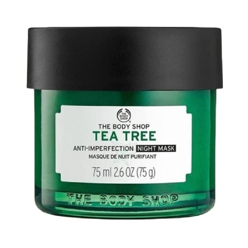 BODY SHOP TEA TREE ANTI-IMPERFECTION NIGHT MASK 75ML | Best Price in Pakistan original skincare product Pakistan