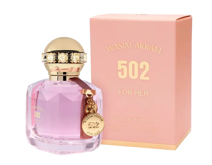 J. Wasim Akram 502 For Her 30Ml | Best Price in Pakistan original skincare product Pakistan