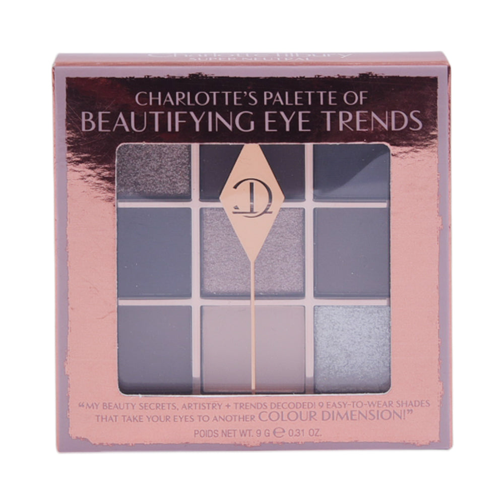 CHARLOTTE TILBURY BEAUTIFYING EYESHADOW PALETTE SUPER NEUTRA | Best Price in Pakistan original skincare product Pakistan