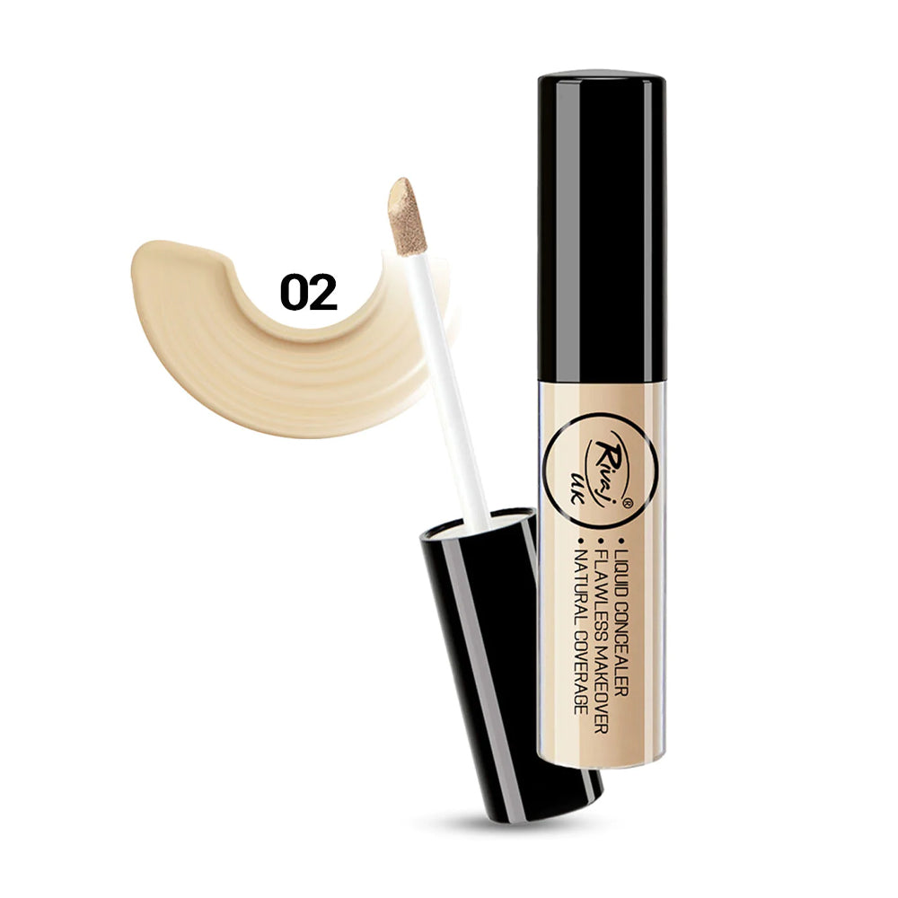 RIVAJ FLAWLESS MAKEOVER LIQUID CONCEALER 02 | Best Price in Pakistan original skincare product Pakistan