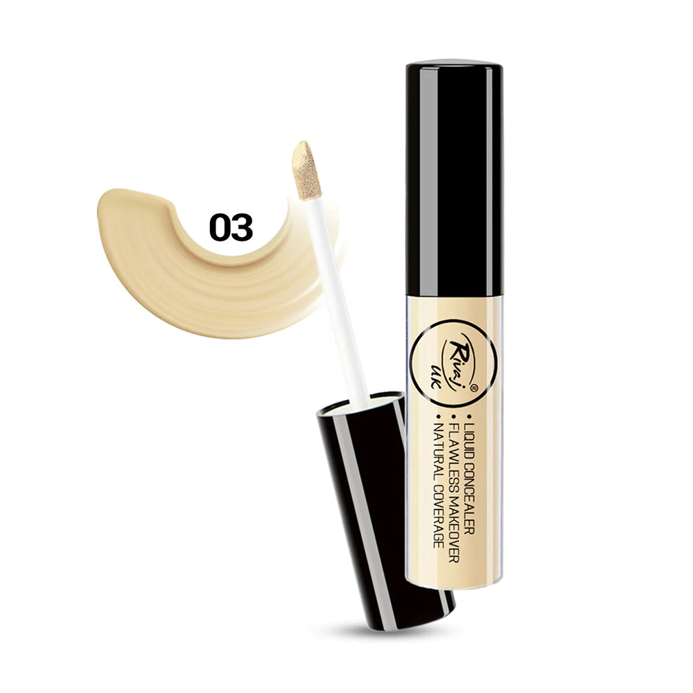 RIVAJ FLAWLESS MAKEOVER LIQUID CONCEALER 03 | Best Price in Pakistan original skincare product Pakistan Main image